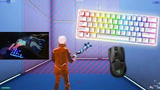 [1 HOUR] ASMR Keyboard Sounds  ASMR  Fortnite Gameplay 144FPS