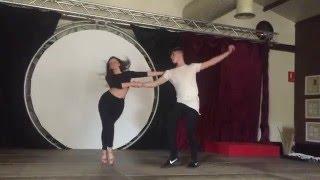 Luis & Andrea with Juan & Gabriella - Bachata sensual workshop