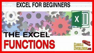 How to use excel functions in your formulas - Microsoft Excel for Beginners