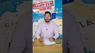 Australia study visa Refused? Reason?