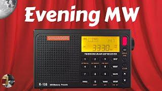 Sihuadon R-108 USB C Shortwave Radio Evening MW Chicago Area