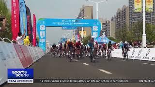 Tour of Poyang Lake｜Estonia's Martin Laas triumphs in rainy tenth stage