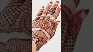 awesome bridal mehndi design #short video #rao dheeraj