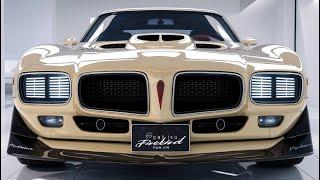 2025 Pontiac Firebird Trans Am – The Muscle Car Legend Returns!