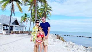 The family at Tranquility Bay Resort in Marathon Island, Florida Keys. 2020