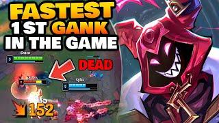 Shaco Jungle has the Fastest level 3 Gank in the Game & it always gets a kill | 14.18