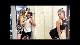 He Cheated on His Girlfriend For Big ASS Girl || Big ASS Prank On Public