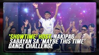 'Showtime' hosts, nakipagsabayan sa 'Maybe This Time' dance challenge