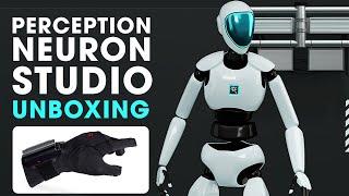 Unboxing Perception Neuron Studio Motion Capture Suit with Gloves