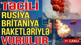 TƏCİLİ! Gərginlik dayanmır - Rusiya Britaniya raketləriylə vurulur - Gündəm Masada - Media Turk TV