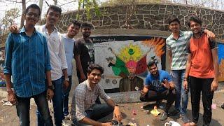 Saraswati College Of Engineering Graphite Wall Art | MESA SCOE | NAKSHATRA 2K22 | by NJ23