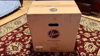 Hoover Power Scrub Deluxe Carpet Cleaner Machine Unboxing and Overview