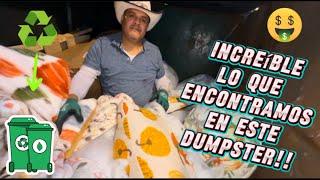 🫥En este Dumpster nos espantaron!!! Vengan a ver las cosas hermosas que rescatamos!! Locura!!!!️