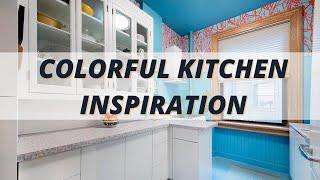 Colorful Kitchen Ideas - MyHome Design + Remodeling