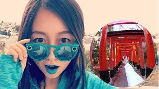 Traveling Japan with Snapchat SPECTACLES