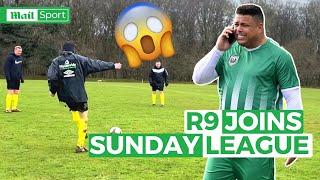 Ronaldo Nazario SURPRISES Sunday League football team!