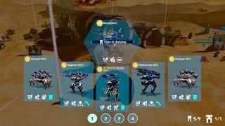 War Robots: Lets play Snipers | Crisis, Bagliore, Raveger & UE Ao Jun Gameplay
