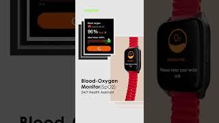 oraimo Watch 4 Plus 2.01″ HD IP68 Smart Watch