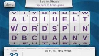 Word Spin App from Geospace and RogueSheep