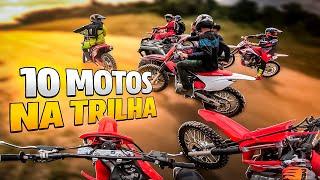 COMPREI A NOVA CRF 250 2025 ( PRIMEIRA TRILHA )