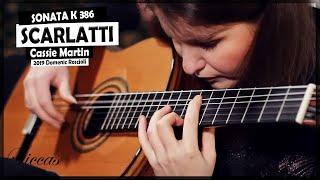 Domenico Scarlatti Sonata K386 in F minor by Cassie Martin - Classical Guitar