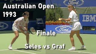 Australian Open Finale 1993  Monica Seles - Steffi Graf (in HD)