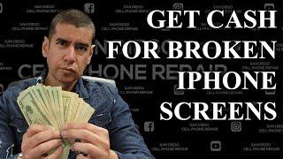 Make Hundreds of Dollars For Selling Cracked iPhone Screens