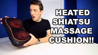 INFRARED SHIATSU MASSAGE CUSHION!