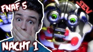 FNAF SISTER LOCATION GAMEPLAY (Deutsch/German) | Lets Play FIVE NIGHTS AT FREDDYS SISTER LOCATION