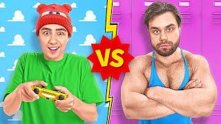 Младший VS Старший Брат ! *Самый Сильный Человек в Мире VS Подросток*