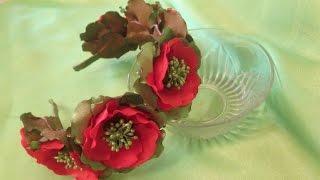 DIY / Веночек из цветов / Мастер класс /The wreath of flowers / Елена Шевченко