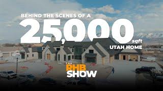 What it's REALLY like building luxury custom home in Utah! Episode 1 | The RHB Show | #construction