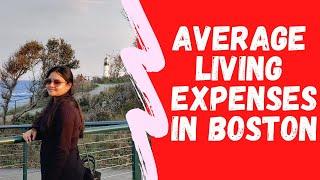 COST OF LIVING IN BOSTON (USA) | Average living expenses as a Student #Studentlife #MBAStudentinUS