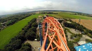 Sky Wheel front seat on-ride HD POV Skyline Park