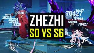 BROKEN DPS Zhezhi S0R1 VS S6R1 Wuthering Waves