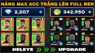 DLS 24 | Xóa đội hình FULL VÀNG để lên đội hình FULL ĐEN Dream League Soccer