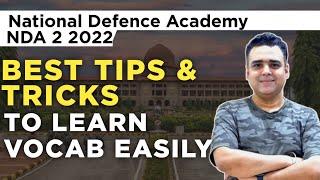 Best Tips & Tricks to Learn Vocabulary Easily | NDA 2 2022 | Defence Sarathi