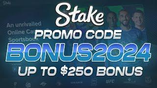 STAKE PROMO CODE - $21 Reload Bonus or 100% Deposit Bonus Up To $250 : BONUS2024