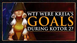 WTF were Kreia's GOALS during KOTOR 2?