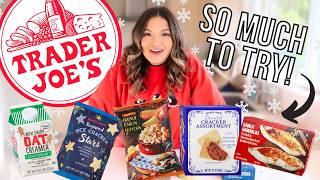 MASSIVE Trader Joe's Holiday Taste Test!