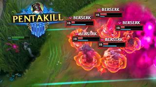 40 SATISFYING PENTAKILLS IN LEAGUE OF LEGENDS