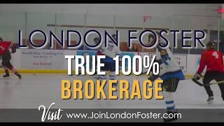 London Foster Realty: 100% Commission Hockey Ad