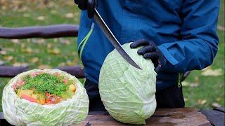 Cooking bin Cabbage: Meat and vegetables in new way