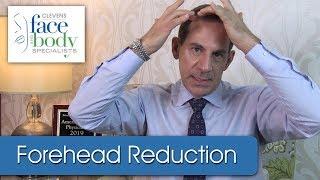 Dr. Clevens | How to minimize the Forehead Reduction surgery incision?