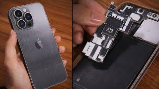 내부 기판까지 박스로 만들어버린.. 아이폰 13 프로 맥스 만들기 (Making iphone 13 pro max out of cardboard)