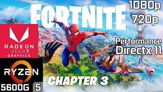 Fortnite - Ryzen 5 5600G Vega 7 & 16GB RAM (OLD)