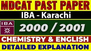 IBA MDCAT Past Papers (2000/2001)