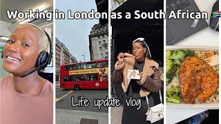 Vlog: Come to the office in London with me!! | visa rejections | life update | unboxing & more…