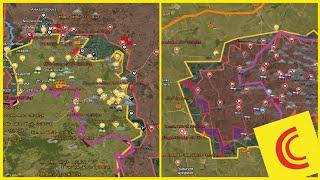 Conflit Ukraine 30/08/24 : perte du 1er F16 | Comparatif des gains territoriaux sur le dernier mois