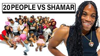 20 PEOPLE VS 1 REALITY STAR: SHAMAR